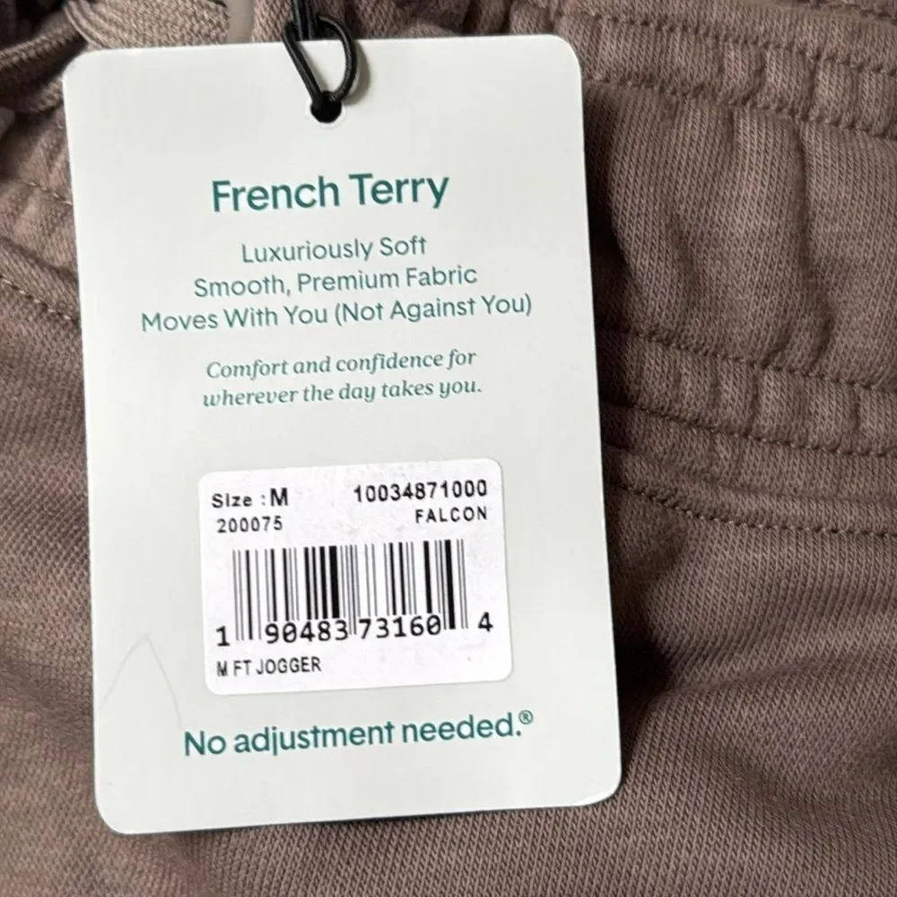 Tommy John French Terry Jogger brown size M NWT in‎ packaging